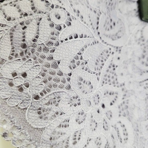 * garter belt 3X women's plus size floral lace 42" with stretch purpleb - Picture 9 of 9